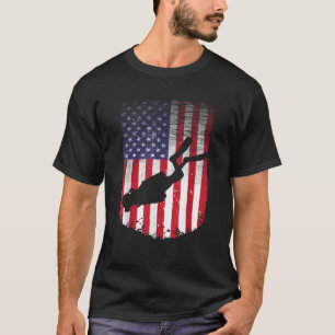 Grappige Scuba Diving Art Voor Mannen Vrouwen Scub T-shirt
