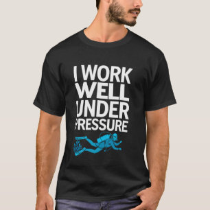 Grappige Scuba Diving Art Voor Mannen Vrouwen Scub T-shirt