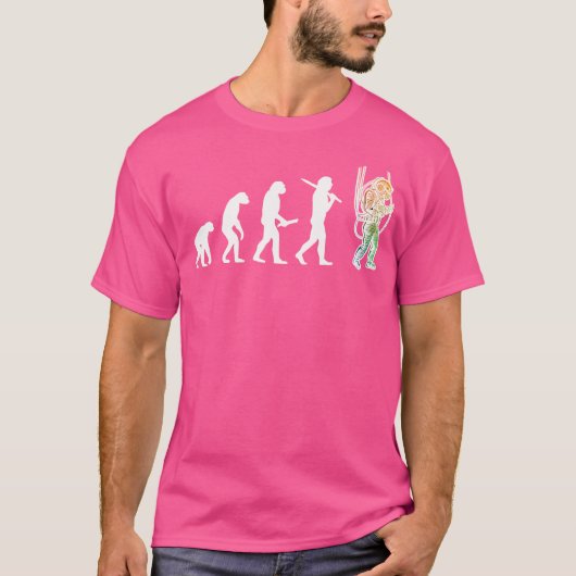 Grappige Scuba Diving Evolution DiveScuba T-shirt (Voorkant)