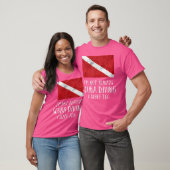 Grappige Scuba Diving Vlag Scuba Niet Altijd T-shirt (Unisex)