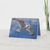 Grappige Seagull Verjaardagskaart Kaart (Voorkant)