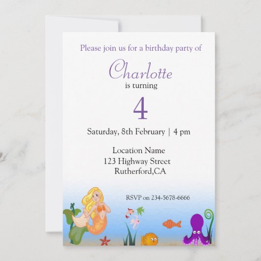 Grappige Seaworld verjaardag Kaart (Voorkant)