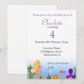 Grappige Seaworld verjaardag Kaart (Voorkant / Achterkant)