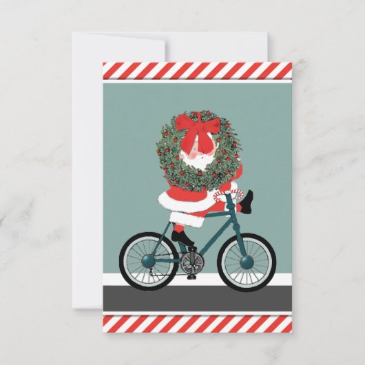 Grappige Secret Santa Kerstkaarten Kaart (Voorkant)