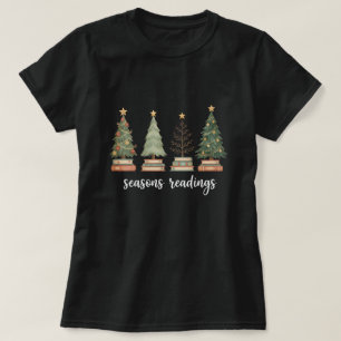 Grappige “Seizoenslectuur” Kerstmis T-shirt
