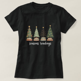 Grappige “Seizoenslectuur” Kerstmis T-shirt