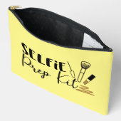 Grappige selfie prep kit word art etui (Open)