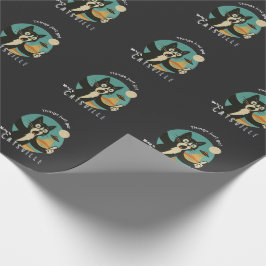 Grappige selfie van kat UFO buitenaards paranormaa Cadeaupapier