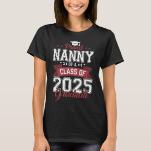 Grappige senior trotse nanny van een CL van 2025 A T-shirt
