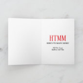 Grappige Senior Verjaardag Kaart (Binnen)