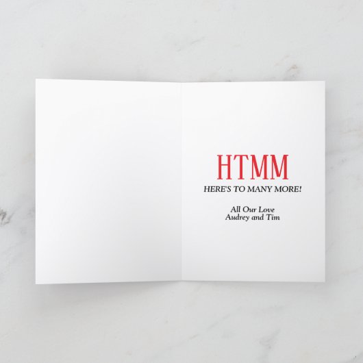 Grappige Senior Verjaardag Kaart (Binnen)