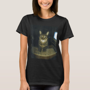 Grappige Serieuze Gamer Kattenliefhebbers De Kater T-shirt