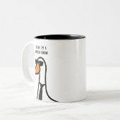 Grappige Serious Goose Coffee Mok (Voorkant links)