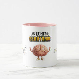 Grappige Serotonine Hersenemokkop Mok