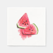 Grappige servetten met zoete sappige watermeloenst (Voorkant)