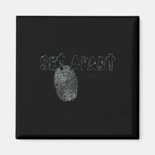 Grappige Set Apart Psalm 43 Christelijk Kruis Ontw Magneet