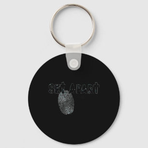 Grappige Set Apart Psalm 43 Christelijk Kruis Ontw Sleutelhanger