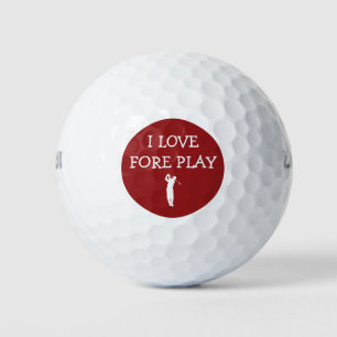 Grappige set golfballen