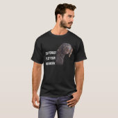 Grappige Setter Black Gordon Meme Je bent huiswerk T-shirt (Voorkant volledig)