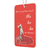 Grappige Sexy Pinup Joke Kerst Auto Luchtverfrisse Luchtverfrisser (Links)