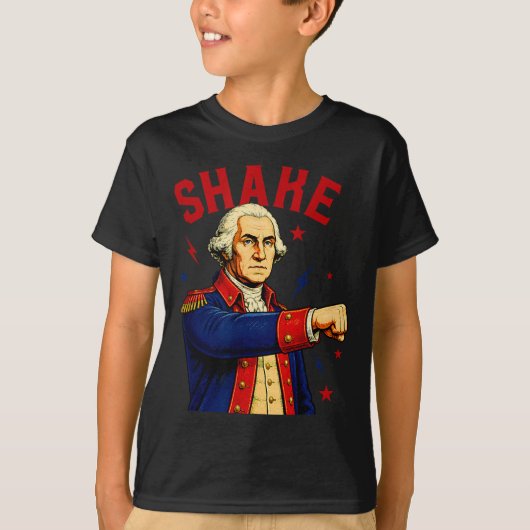 Grappige Shake And Bake 4 juli Koppel Matching T-shirt (Voorkant)