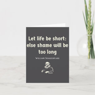Grappige Shakespeare Citaten Theater Engelse Liter Kaart