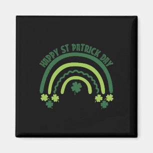 Grappige Shamrock Borst Regenboog Ierse St Patrick Magneet