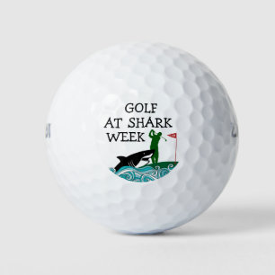 Grappige Shark Week Golfballen