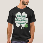 Grappige Shenanigans en Malarkey T-shirt (Voorkant)
