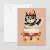 Grappige Shiba Inu hond Japans Nieuwjaar Briefkaart (Voorkant / Achterkant)
