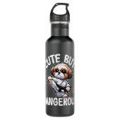 Grappige Shih-Tzu hond Waterfles (Voorkant)