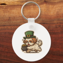 Grappige Shih Tzu St.Patrick's Day