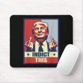 Grappige Shirten van Trump 2024 Muismat (Met muis)