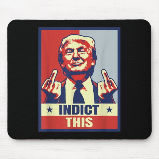 Grappige Shirten van Trump 2024 Muismat (Voorkant)