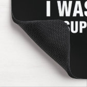 Grappige shirts voor mannen Sarcastisch T-shirt in Muismat (Hoek)