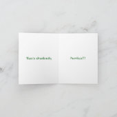 Grappige Siamese kat kerstkaart Feestdagen Kaart (Binnen)