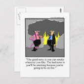 Grappige sigaar cadeaus voor de sigaar Afficionado Briefkaart (Voorkant / Achterkant)