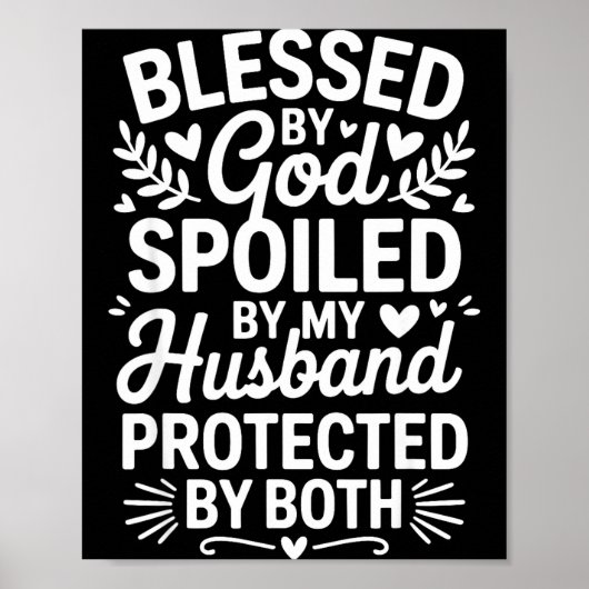 Grappige Siled Echtgenote Kunst Voor Vrouwen Meisj Poster (Voorkant)