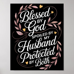 Grappige Siled Echtgenote Kunst Voor Vrouwen Meisj Poster