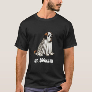 Grappige Sint Bernard Halloween Geest, St. Boonard T-shirt
