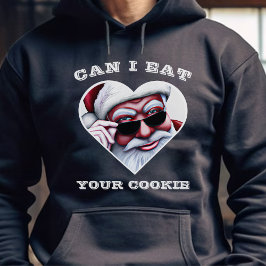 Grappige Sinterklaas Eet uw Cookie Kerstmis Hoodie