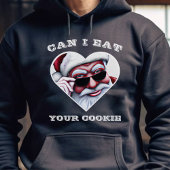 Grappige Sinterklaas Eet uw Cookie Kerstmis Hoodie