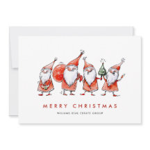 Grappige Sinterklaas Gnomes Kerstmis Corporate