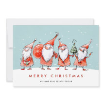 Grappige Sinterklaas Gnomes Kerstmis Corporate