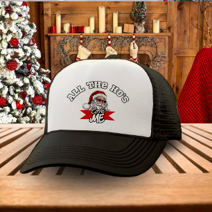Grappige Sinterklaas Ho Ho Ho Vuile grap Kerstmis Trucker Pet