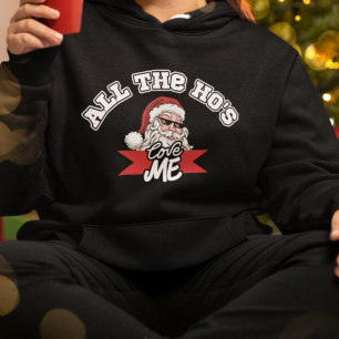 Grappige Sinterklaas Ho Joke Vuile Kersttrui Hoodie