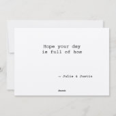 Grappige Sinterklaas komt naar de stad Kraft Xmas Feestdagenkaart (Achterkant)