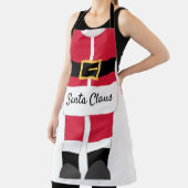 Grappige Sinterklaas Outfit Rood & Wit Kerstmis Schort (Insitu)