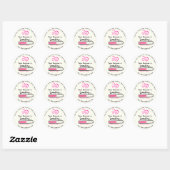 Grappige SisterWivees.com Ronde Sticker (Vel)