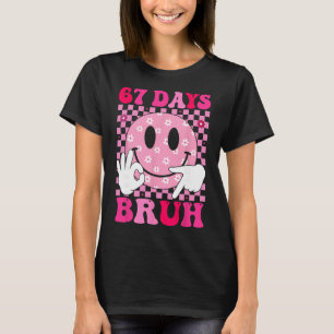 Grappige Six Seven 67 Gen Alpha Jargon 6 7 Meme 67 T-shirt